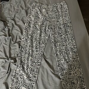 Large Leopard Print Pajama Pants